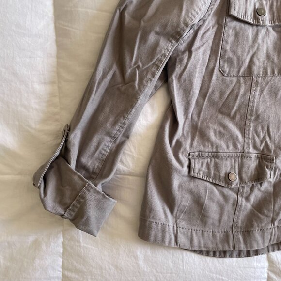 Ashley by 26 International Gray Utility Jacket (sz XL) - Picture 3 of 6